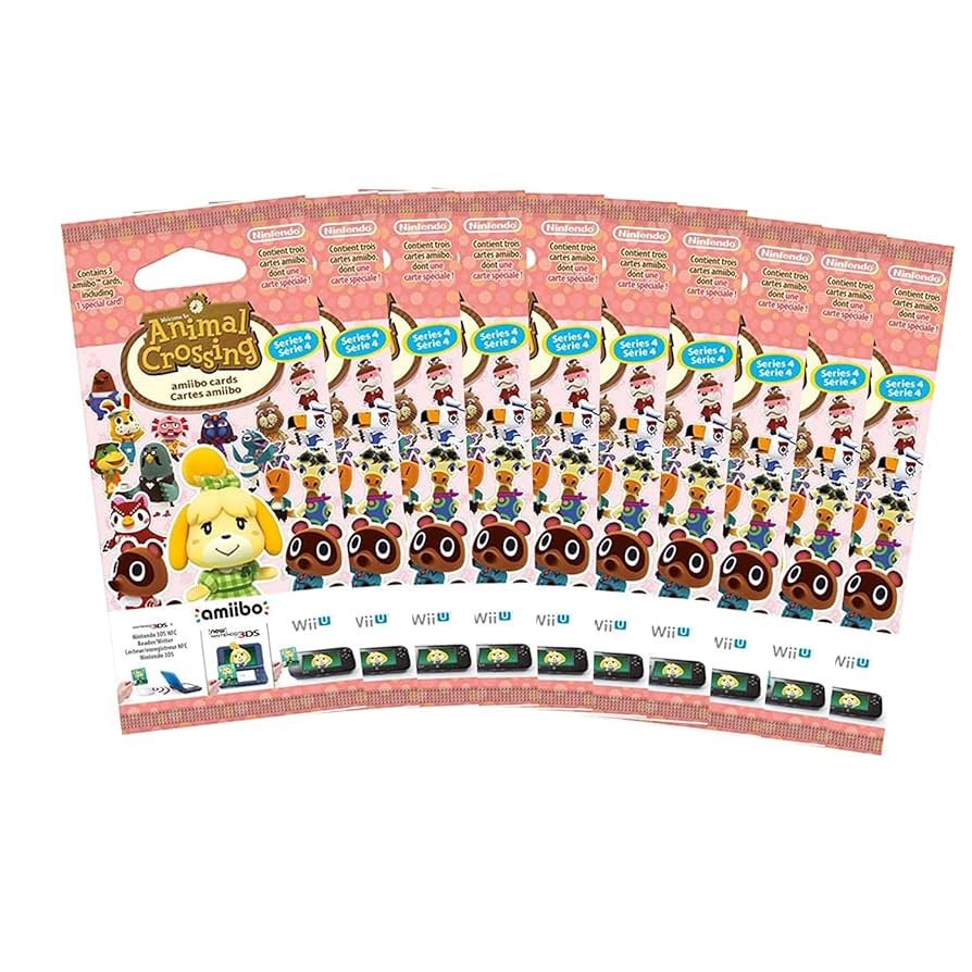 Nintendo Switch - Amiibo カード　3弾　10パック 4弾10パック どうぶつの森amiiboカード 第3弾 (5パックセット) [Nintendo